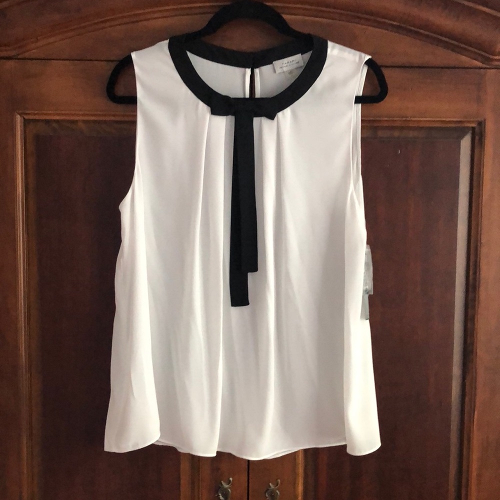 NWT!  Black and White Blouse